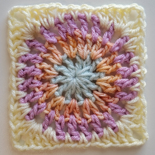 Free Crochet Pattern: Radiance Granny Square!