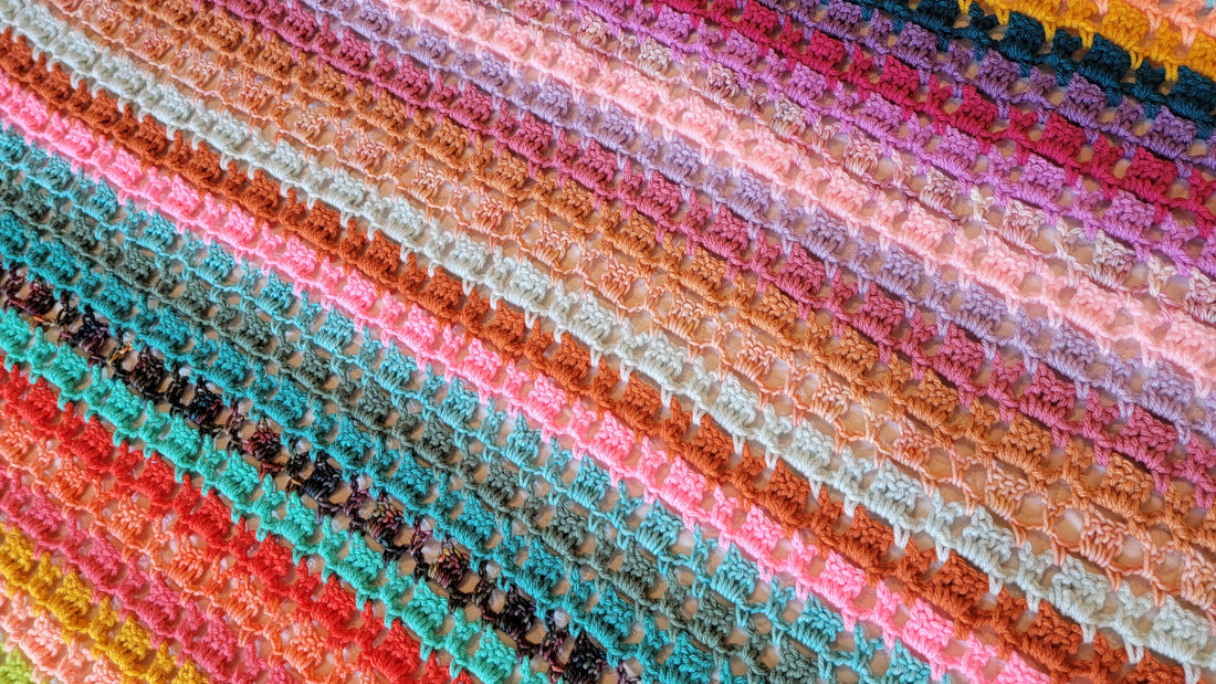 Free Crochet Pattern: Rosewood Afghan!