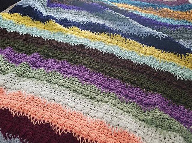 Crochet Pattern: Racing Heartbeats Afghan!
