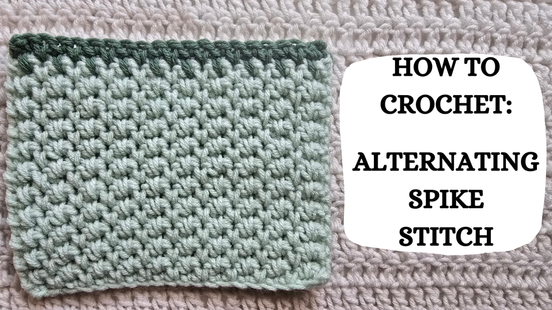 Photo Tutorial – How To Crochet: Alternating Spike Stitch!