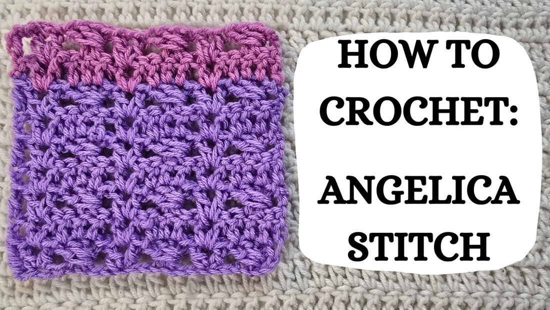 Crochet Video Tutorial - How To Crochet: Angelica Stitch!