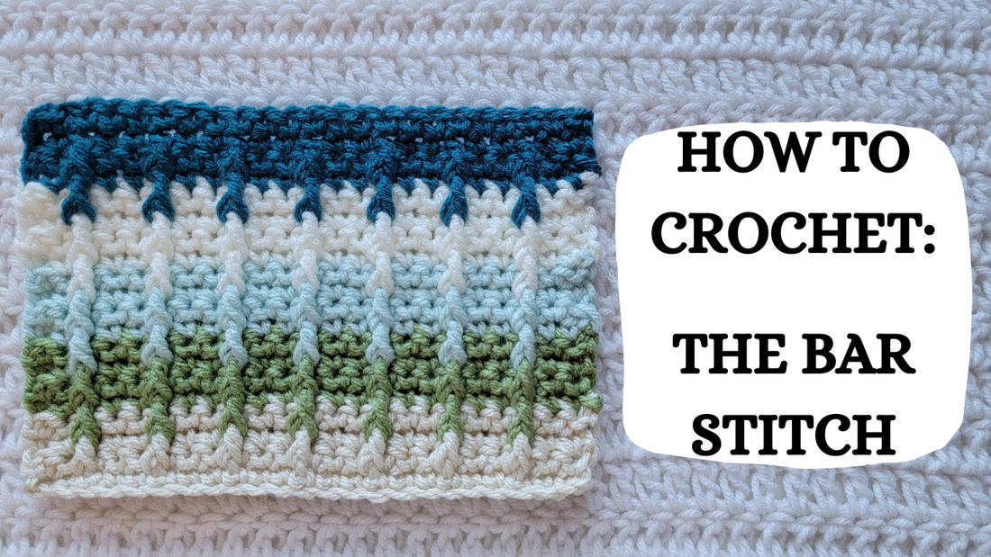 Crochet Video Tutorial - How To Crochet: The Bar Stitch!