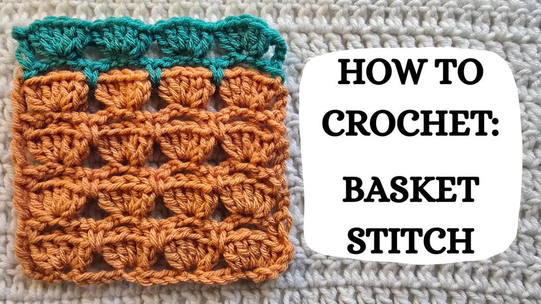 Crochet Video Tutorial - How To Crochet: Basket Stitch!