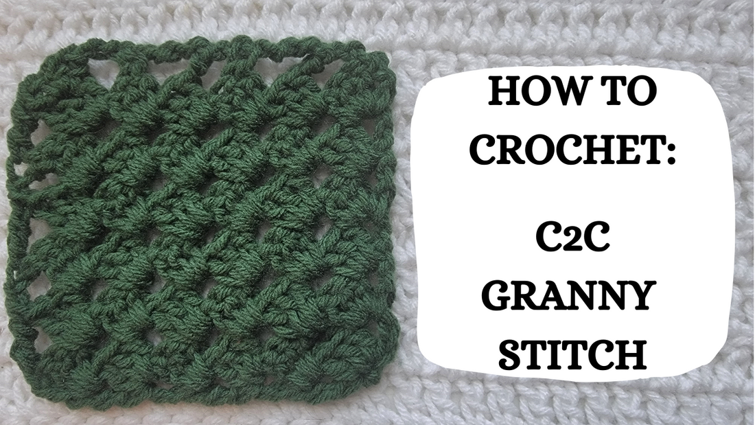 Photo Tutorial – How To Crochet: Corner To Corner Granny Stitch!