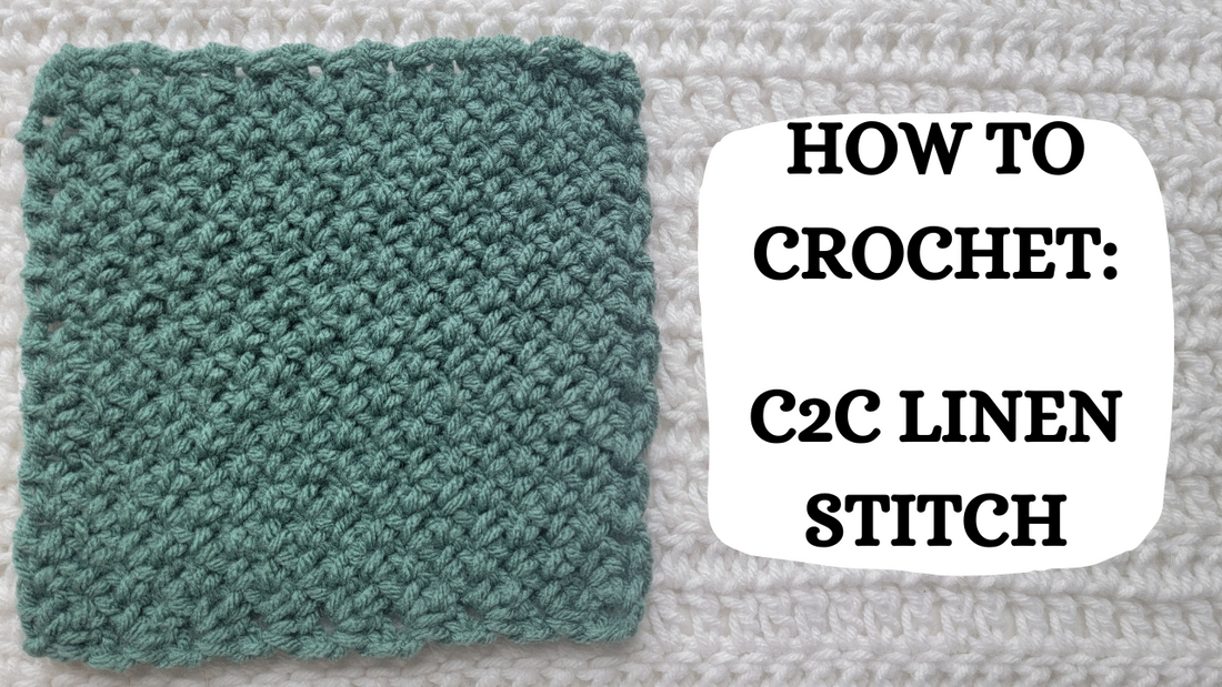 Photo Tutorial – How To Crochet: Corner To Corner Linen Stitch!