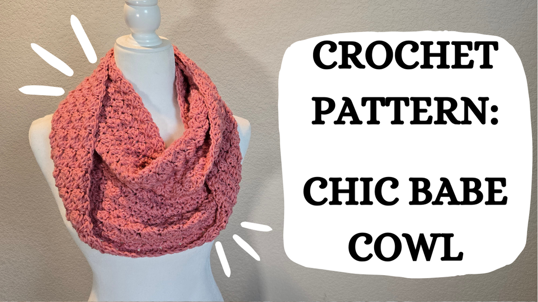 Crochet Video Tutorial - Crochet Pattern: Chic Babe Cowl!