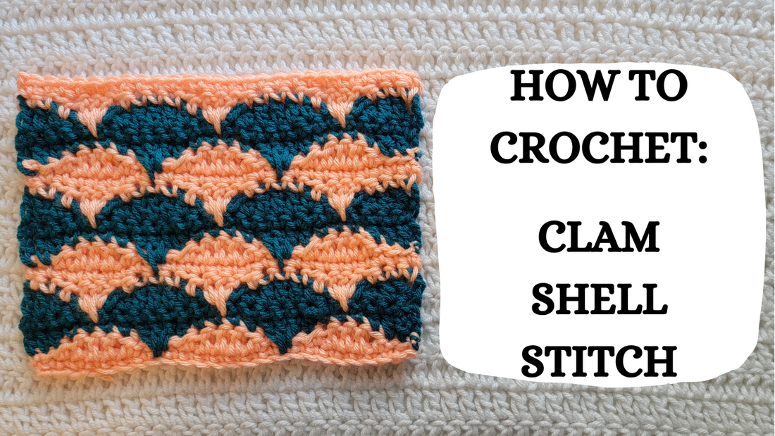 Crochet Video Tutorial - How To Crochet: Clam Shell Stitch!