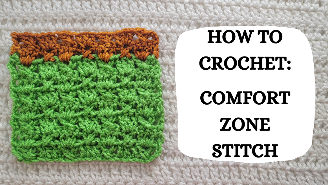 Crochet Video Tutorial - How To Crochet: Comfort Zone Stitch!