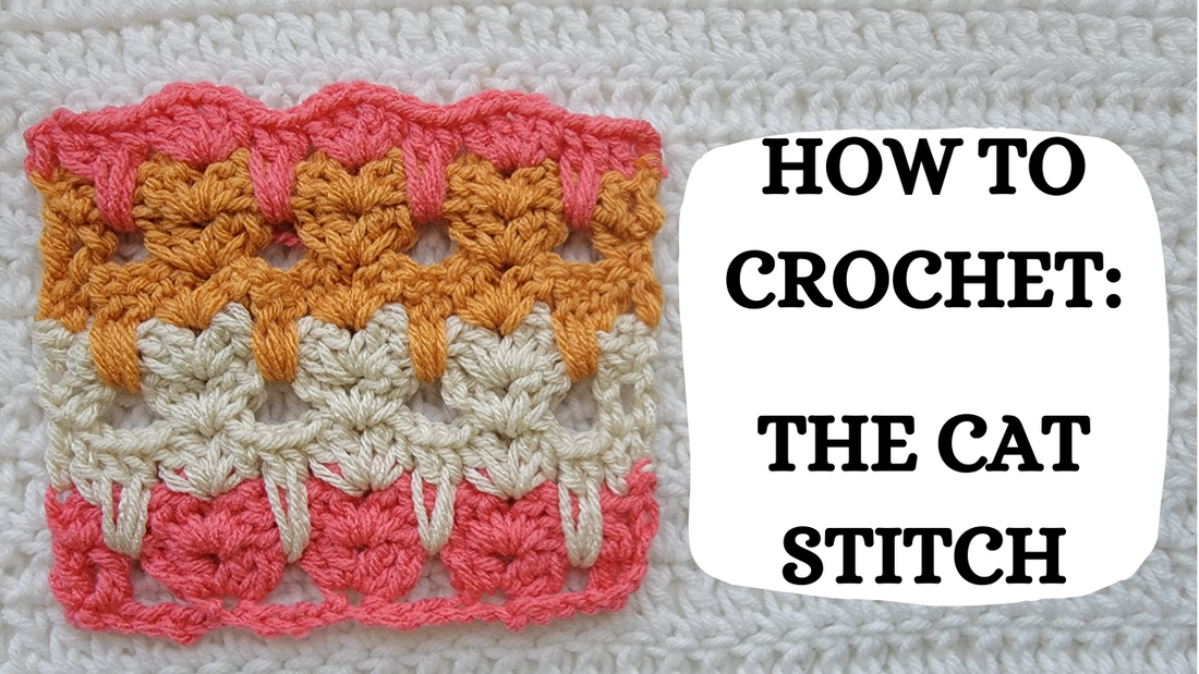 Photo Tutorial - How To Crochet: The Cat Stitch!
