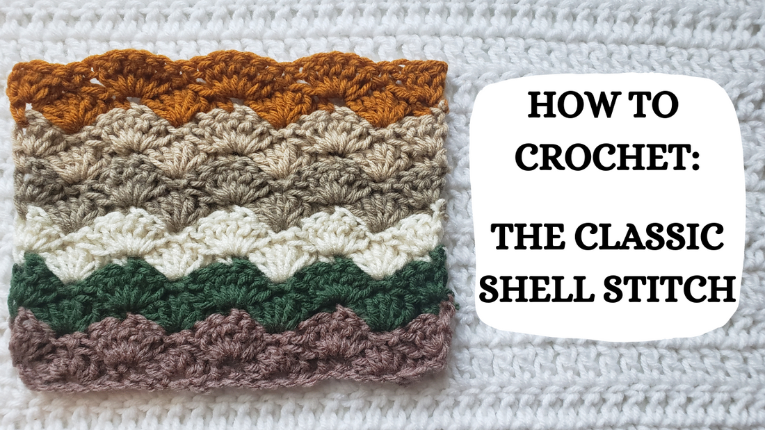 Photo Tutorial - How To Crochet: The Classic Shell Stitch!