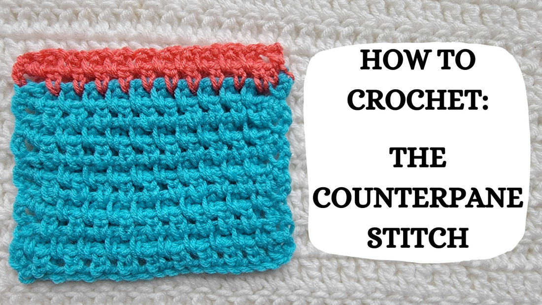Photo Tutorial - How To Crochet: The Counterpane Stitch!