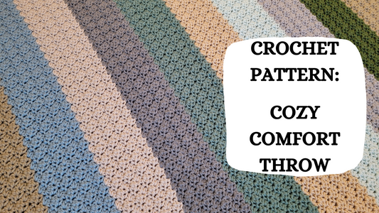 Crochet Video Tutorial - Crochet Pattern: Cozy Comfort Throw!