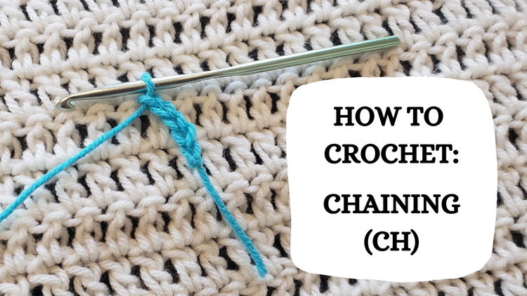 Crochet Pattern Chain Crochet Video Tutorial - How To Make Crochet Chains! – crochetmelovely