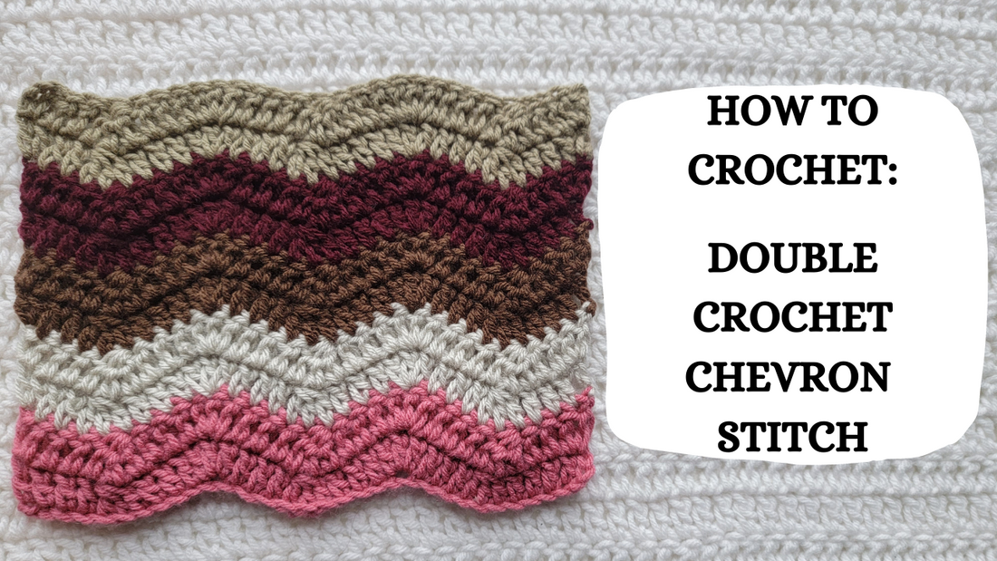 Photo Tutorial - How To Crochet: Double Crochet Chevron Stitch!