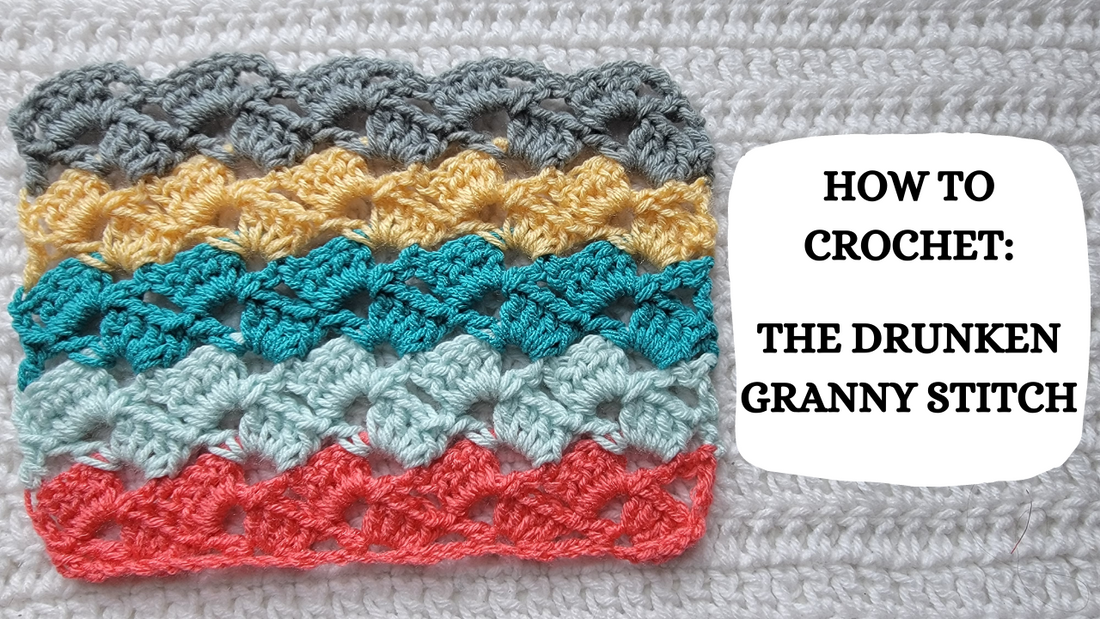 Photo Tutorial – How To Crochet: The Drunken Granny Stitch!