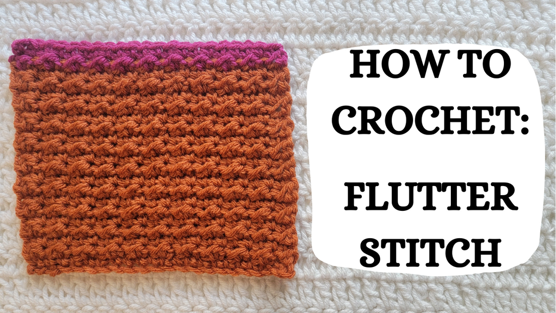 Photo Tutorial – How To Crochet: Flutter Stitch!