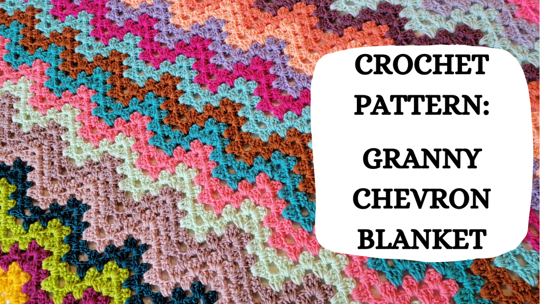 Crochet Video Tutorial - Crochet Pattern: Granny Chevron Blanket!