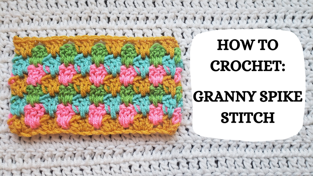 Photo Tutorial - How To Crochet: The Granny Spike Stitch!