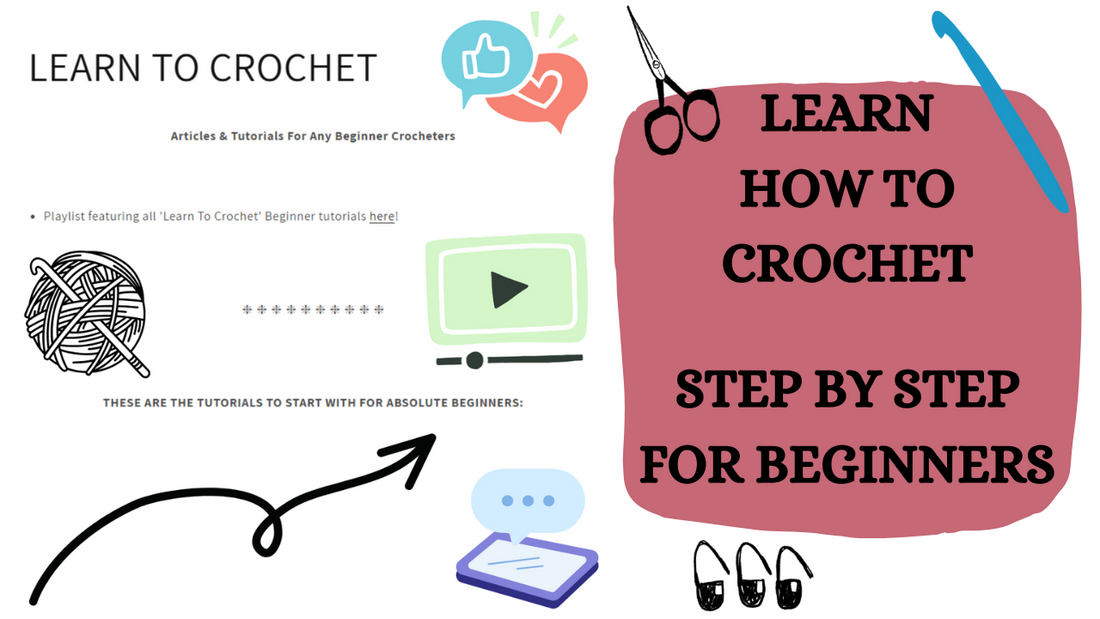 Crochet Video Tutorial - How To Start Crocheting: For Absolute Beginne ...