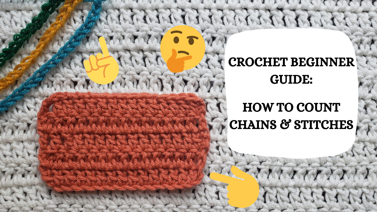 Crochet Video Tutorial Crochet Beginner Guide How To Count Chains