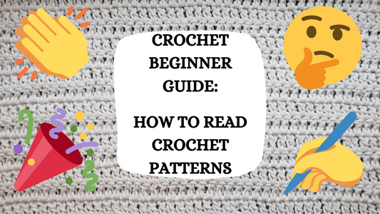 Crochet Photo Tutorial: Crochet Beginner Guide - How To Read Crochet Patterns!