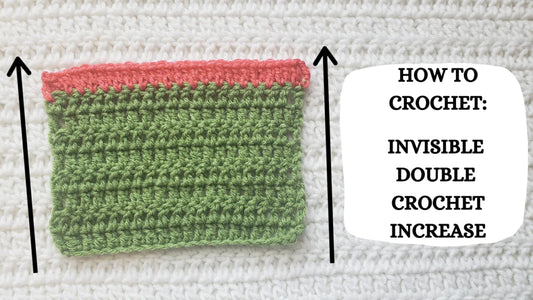 Crochet Video Tutorial - How To Crochet: Invisible Double Crochet Increase!