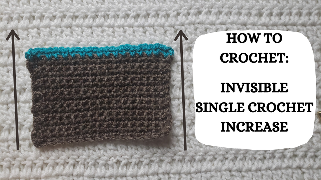 Crochet Video Tutorial - How To Crochet: Invisible Single Crochet Increase!