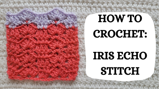 Crochet Video Tutorial - How To Crochet: Iris Echo Stitch!