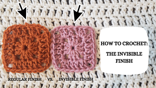 Crochet Video Tutorial - How To Crochet: The Invisible Finish!