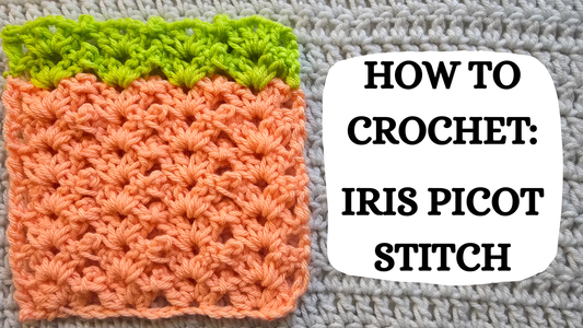 Photo Tutorial – How To Crochet: Iris Picot Stitch!