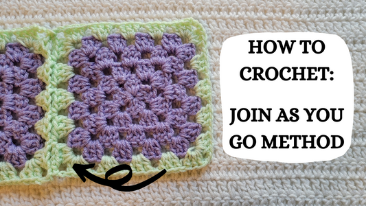 Crochet Video Tutorial - How To Crochet: Join As You Go Method!