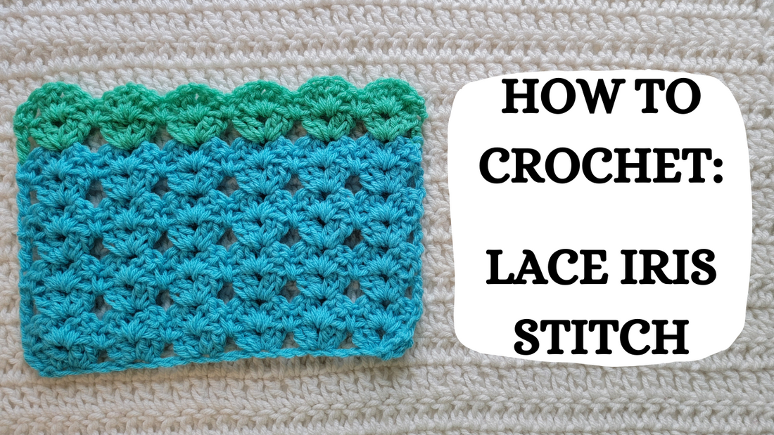 Photo Tutorial - How To Crochet: Lace Iris Stitch!