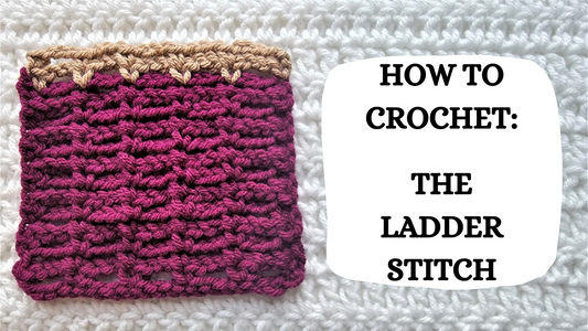 Photo Tutorial - How To Crochet: The Ladder Stitch!