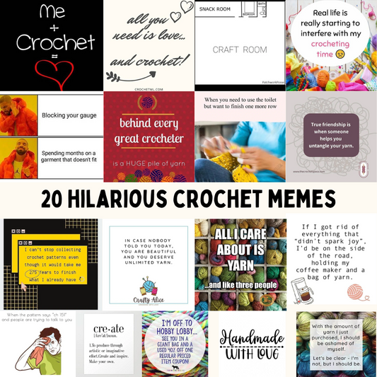 20 Hilarious Crochet Memes