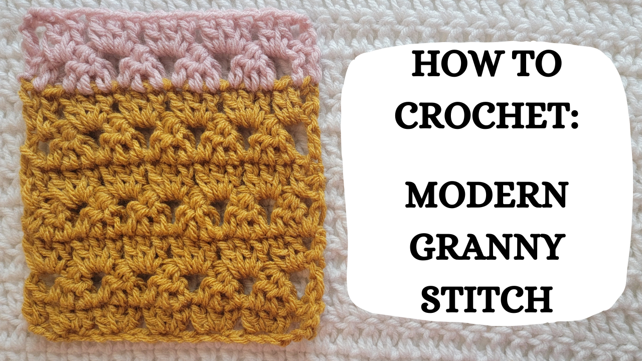 Photo Tutorial – How To Crochet: Modern Granny Stitch! – crochetmelovely