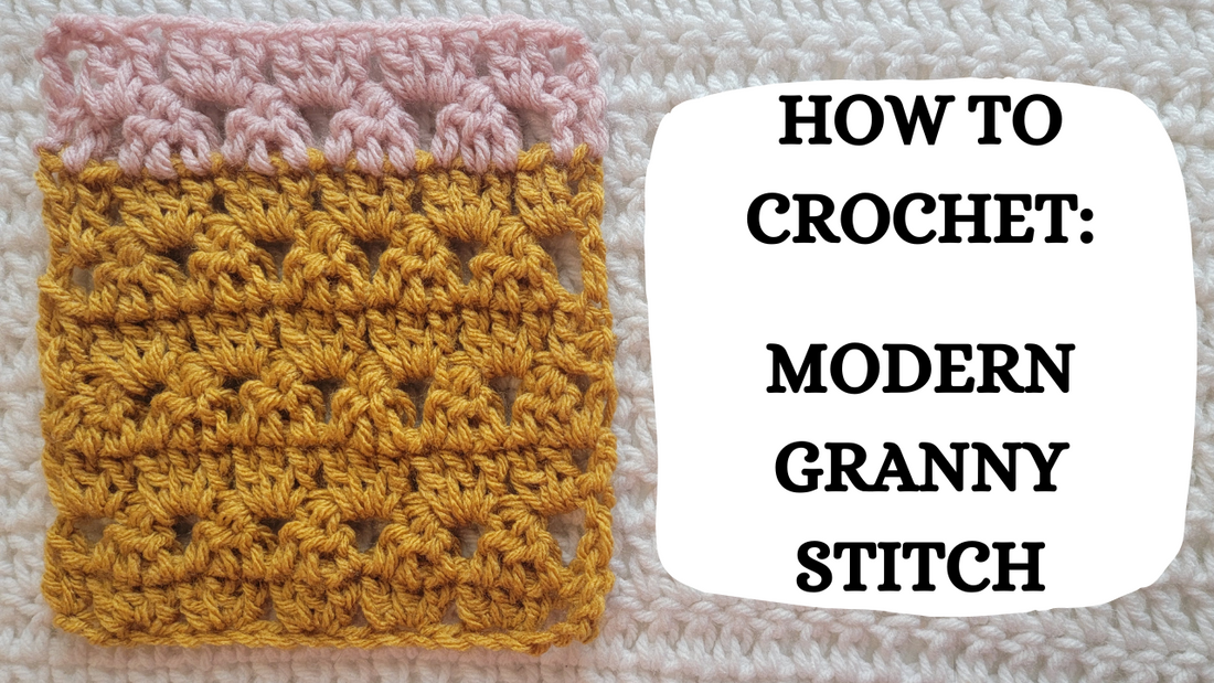 Photo Tutorial – How To Crochet: Modern Granny Stitch!