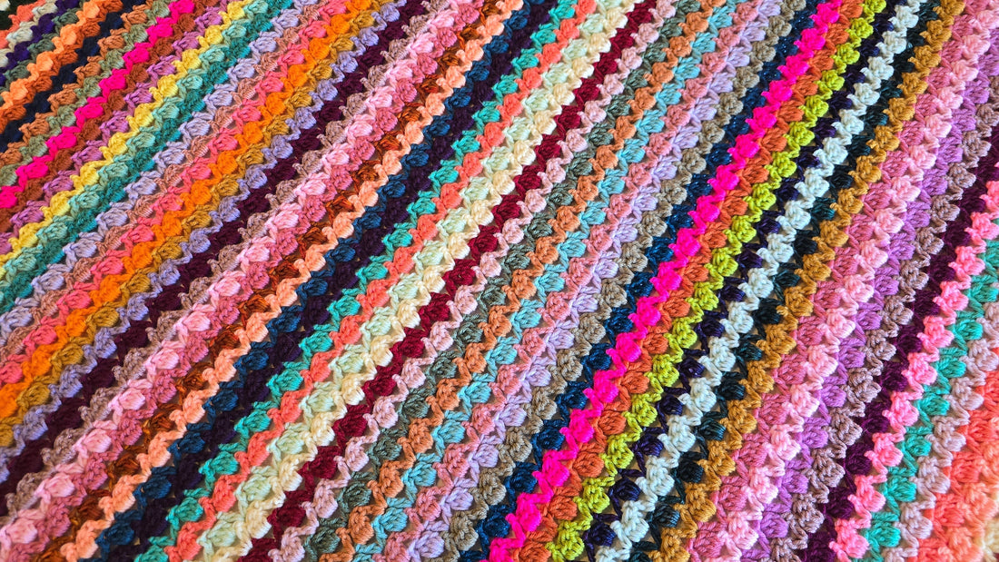 Free Crochet Pattern: Pinky Promise Afghan!