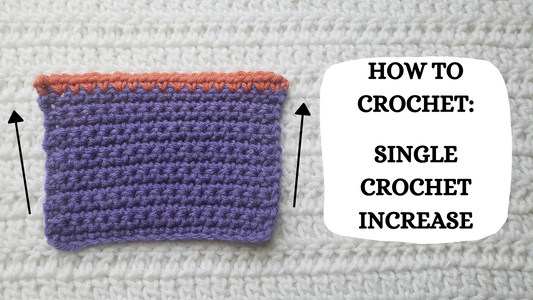 Photo Tutorial - How To Crochet: Single Crochet Increase!