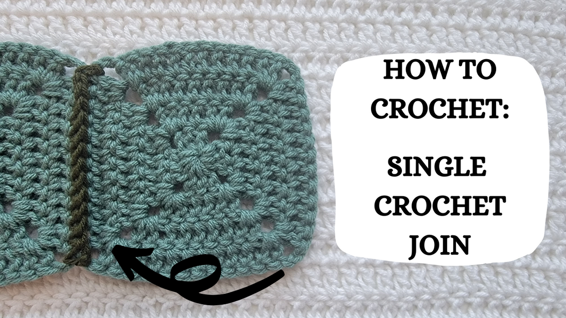Crochet Video Tutorial - How To Crochet: The Single Crochet Join!