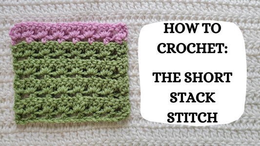 Crochet Video Tutorial - How To Crochet: Short Stack Stitch!