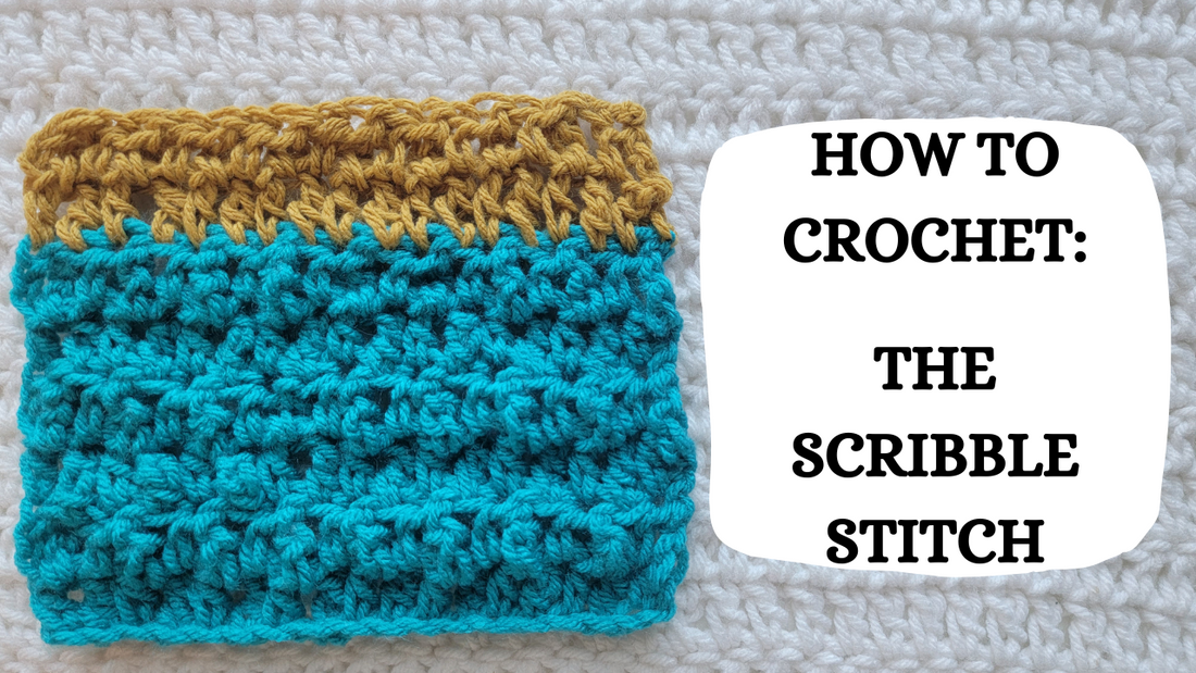 Crochet Video Tutorial - How To Crochet: The Scribble Stitch!