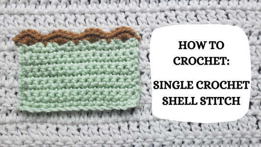 Photo Tutorial - How To Crochet: Single Crochet Shell Stitch!