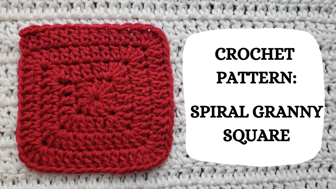 Crochet Video Tutorial - Crochet Pattern: Spiral Granny Square!
