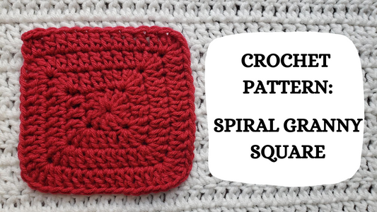 Photo Tutorial – Crochet Pattern: Spiral Granny Square!