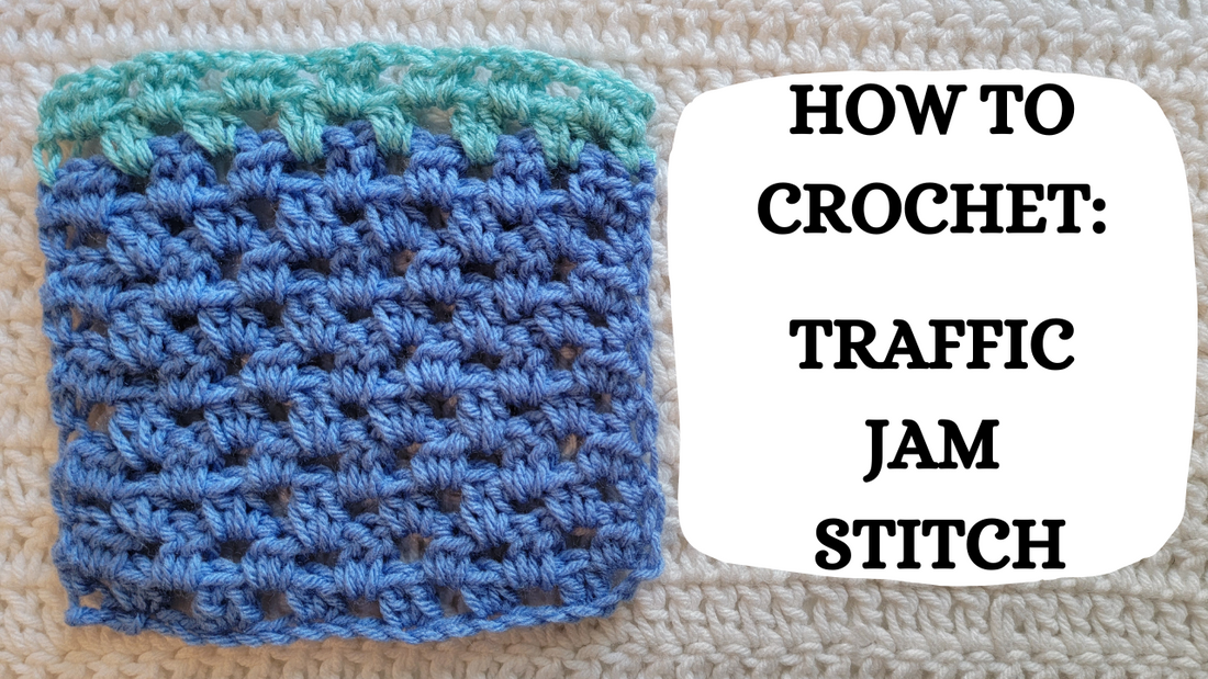 Photo Tutorial – How To Crochet: Traffic Jam Stitch!