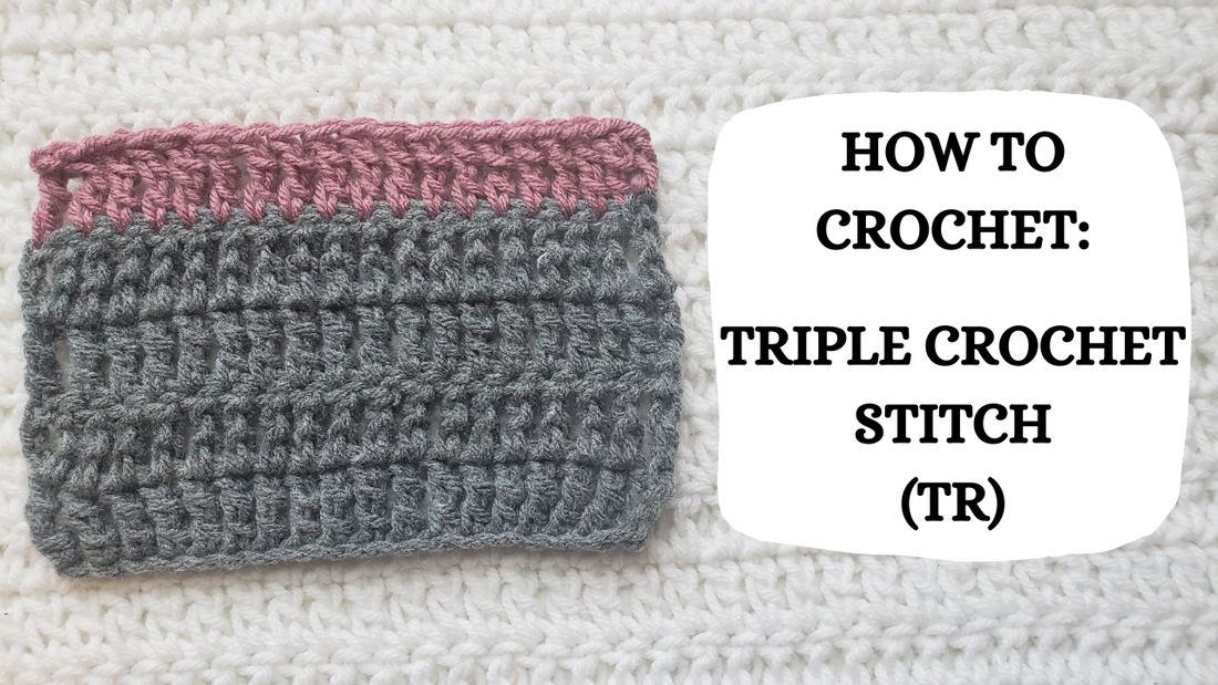 Photo Tutorial - How To Crochet: The Triple Crochet Stitch!