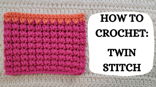 Photo Tutorial – How To Crochet: Twin Stitch!