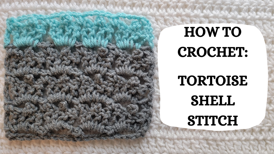 Photo Tutorial – How To Crochet: Tortoise Shell Stitch!