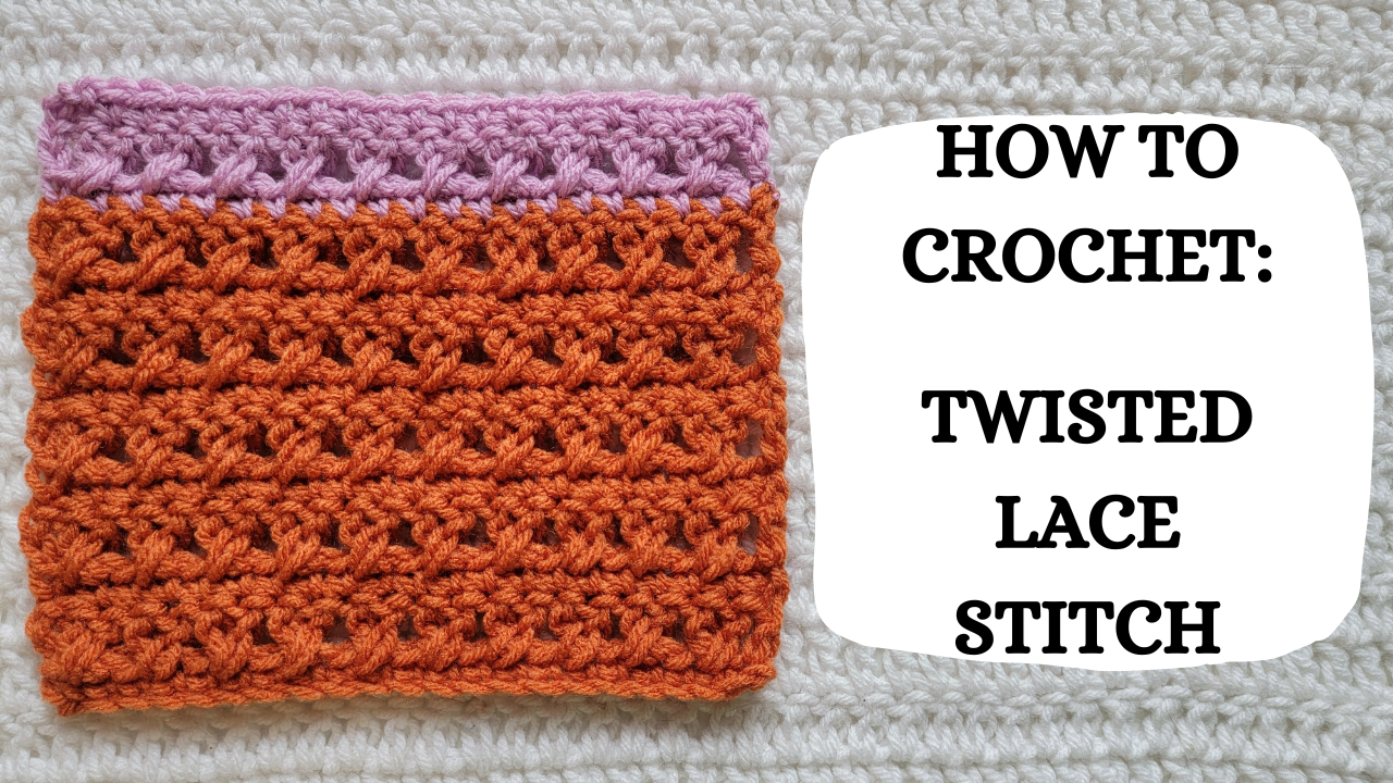 Photo Tutorial – How To Crochet: Twisted Lace Stitch! – crochetmelovely