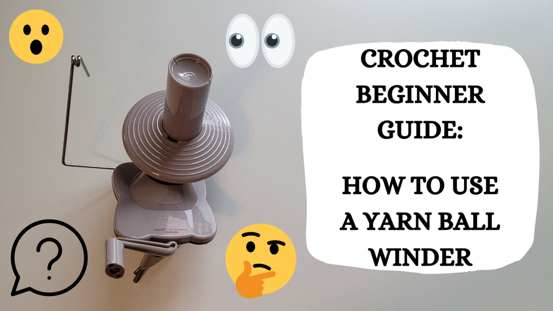 Photo Tutorial - Crochet Beginner Guide: How To Use a Yarn Ball Winder!